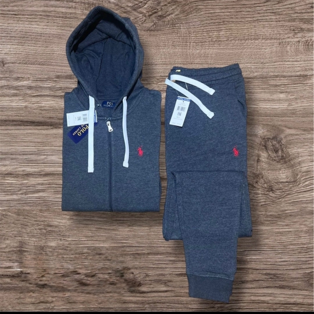 Polo Men Tracksuit-Charcoal Gray- BRAND NEW